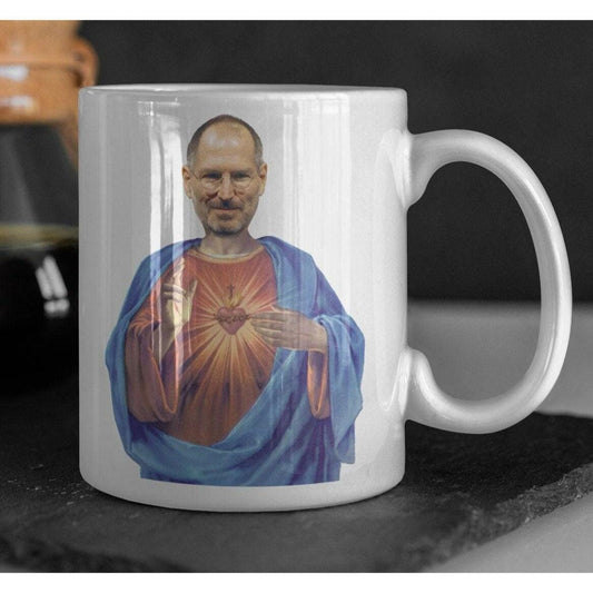 Saint Steve Jobs Mug Saint Steve Jobs Cup