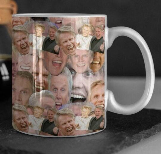 Gary Busey Mug - 11oz or 15oz - Gary Busey Coffee Cup