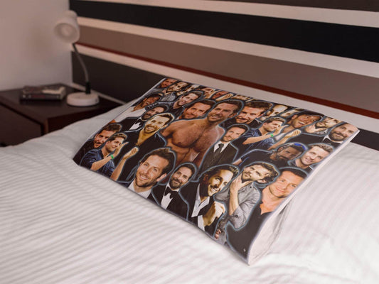 Bradley Cooper Pillowcase - Bradley Cooper Bedroom Pillowcase