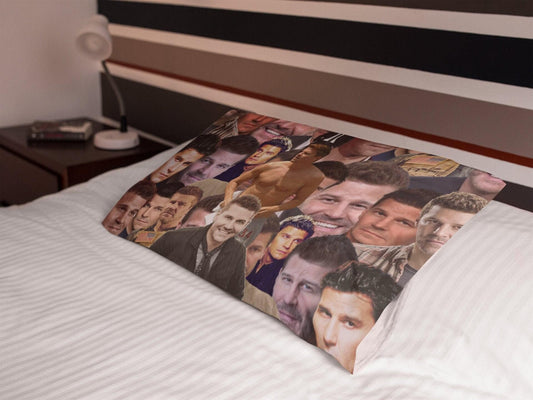 David Boreanaz Pillowcase David Boreanaz Bedroom Pillowcase