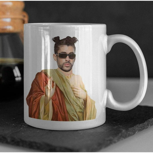 Saint Bad Bunny Mug Saint Bad Bunny Coffee Cup