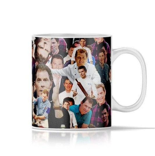 Bobby Flay Mug - 11oz or 15oz - Chef Bobby Flay Coffee Cup - Ceramic Mug