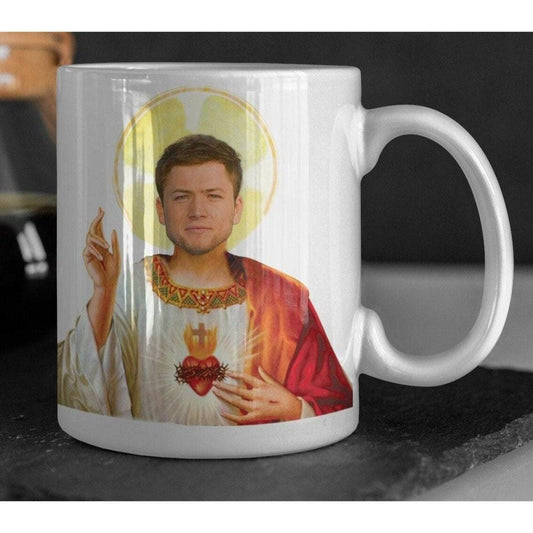 Saint Taron Egerton Mug Saint Taron Egerton Cup