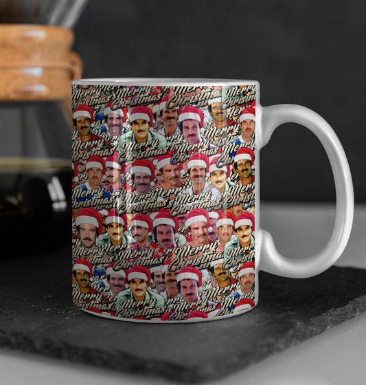 Tom Selleck Mug - 11oz or 15oz - Tom Selleck Christmas Cup