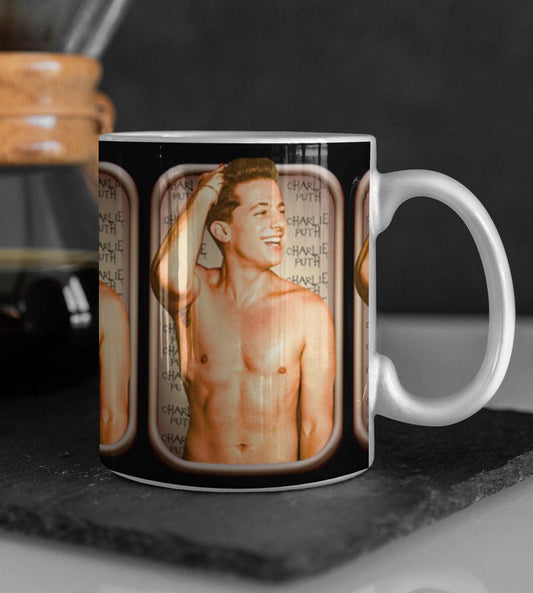 Charlie Puth Mug  Charlie Puth Coffee Cup - 11 oz or 15 oz