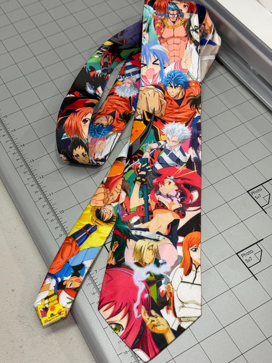 Anime Tie Anime Necktie Collage
