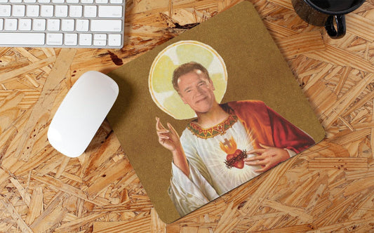 Saint Arnold Schwarzenegger Mouse Pad Arnold Schwarzenegger Mousepad
