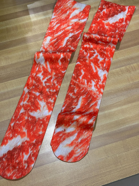 Socks that make your feet look like a piece of meat!