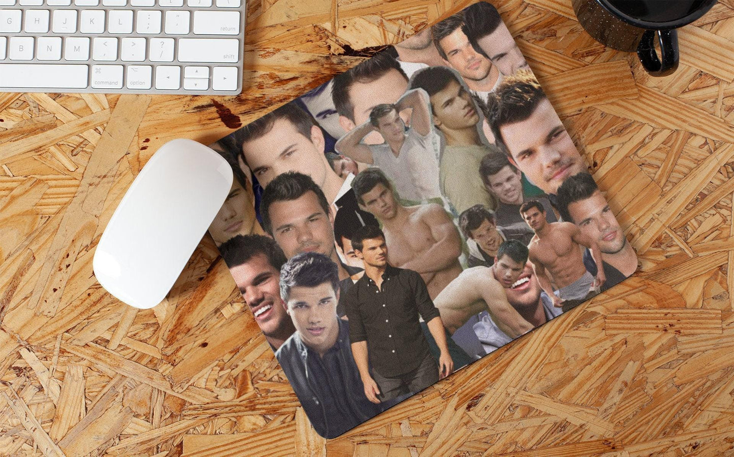 Taylor Lautner Mousepad Taylor Lautner Mouse Pad