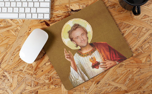 Saint Tom Felton Mouse Pad Draco Malfoy Mousepad