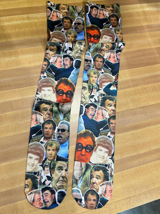 Jeremy Clarkson Socks Top Gear Socks Jeremy Clarkson Stockings