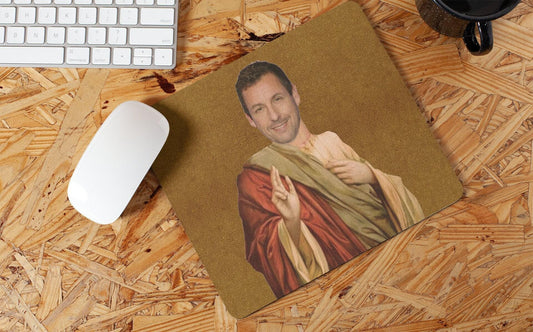 Saint Adam Sandler Mouse Pad Adam Sandler Mousepad