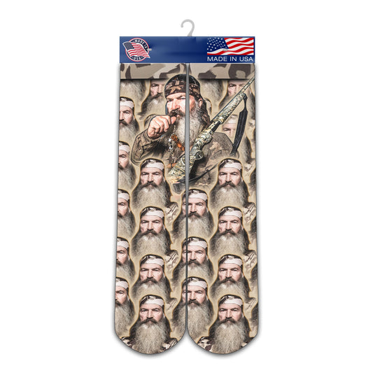 Phil Robertson Duck Commander Socks