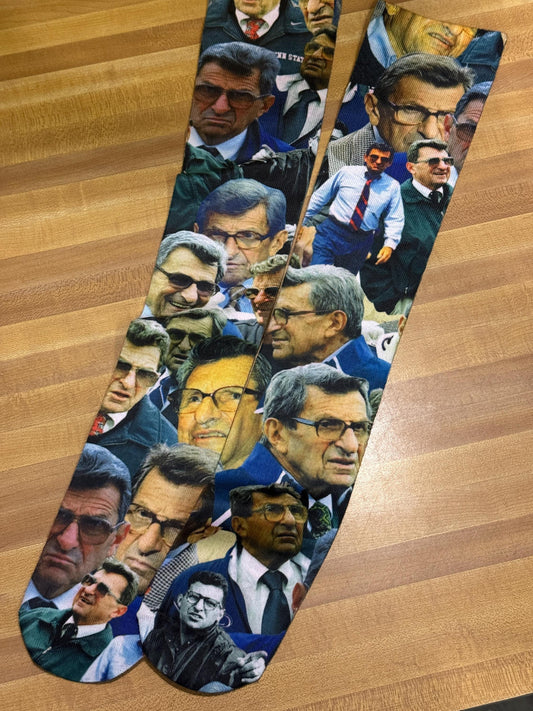 Joe Paterno Socks Penn State Football Socks
