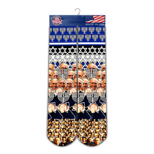 Hanukkah Socks with Larry David - Funny Hanukkah Gift