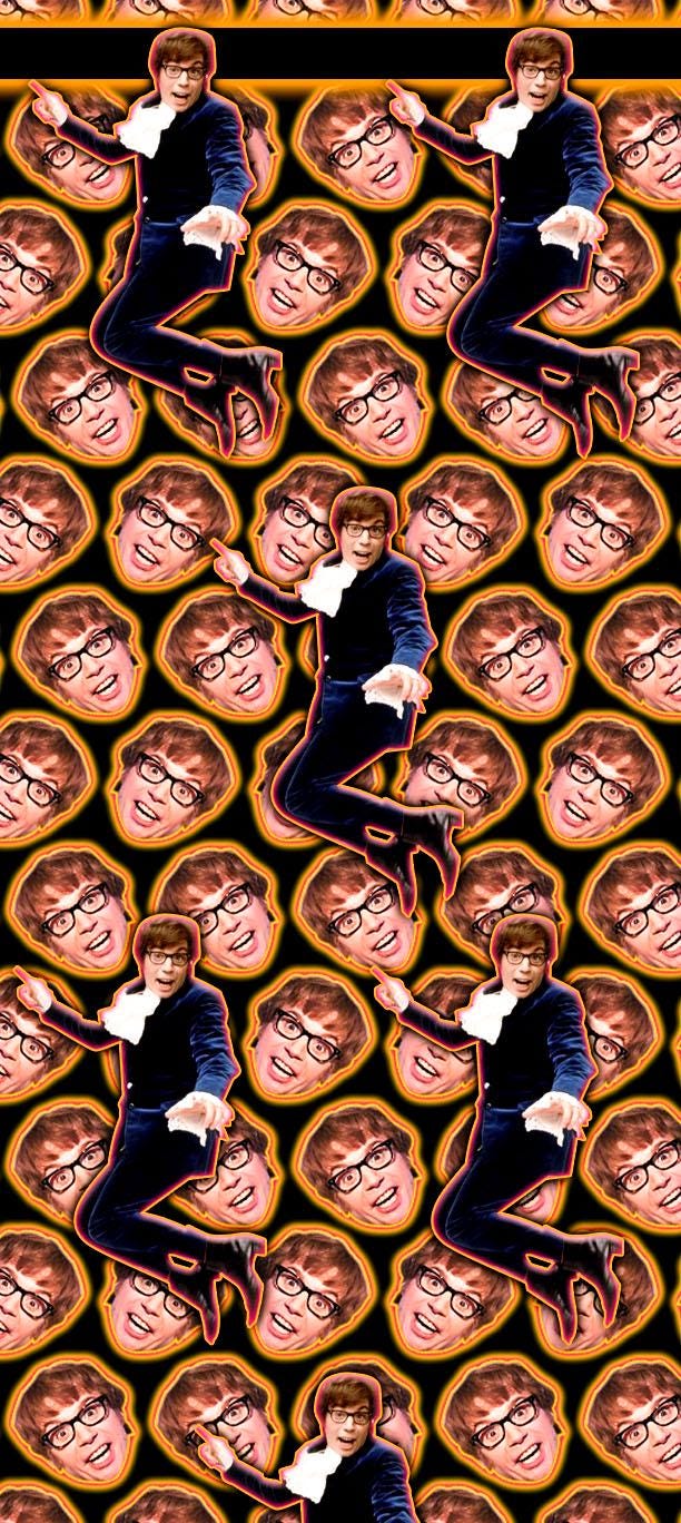 Austin Powers Socks Funny Austin Powers International Man of Mystery Face Socks Groovy Baby