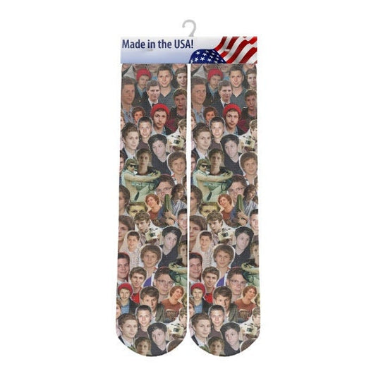 Michael Cera Socks - Custom Socks - Michael Cera Fan Socks