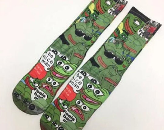 Pepe the Frog Socks