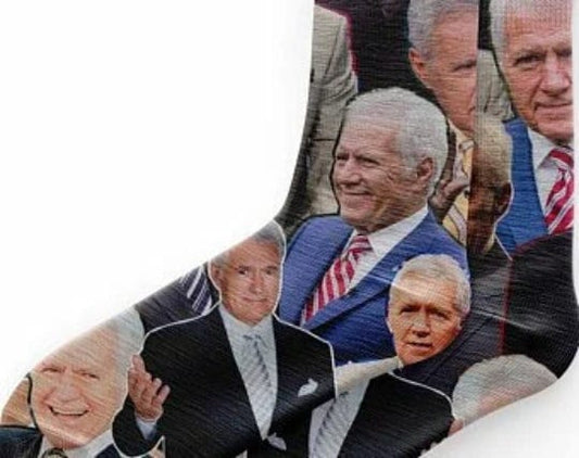 Alex Trebek Socks Jeopardy Socks