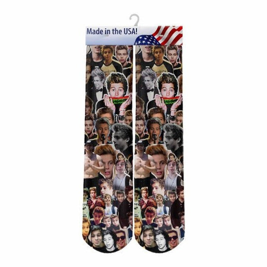 Luke Hemmings Socks - Five Seconds of Summer Socks