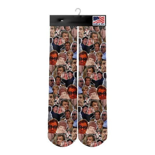 Jeremy Clarkson Socks - Top Gear and The Grand Tour - Custom Socks -