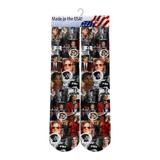 Matthew Gray Gubler Socks - Custom Socks - Matthew Gray Gubler Fan Socks