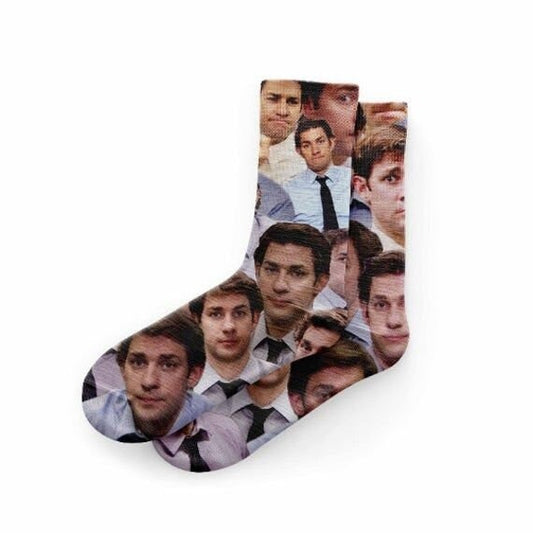 Jim Halpert Socks The Office Socks