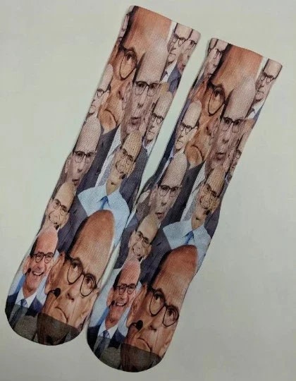 Paul Finebaum Socks SEC Football