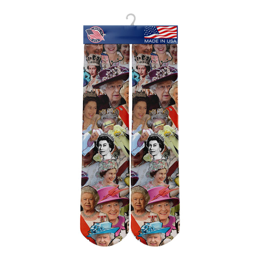 Queen Elizabeth Socks RIP Queen Elizabeth UK Royalty