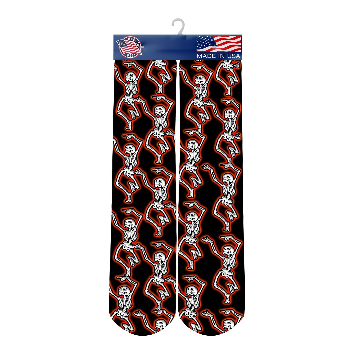 Halloween Socks Dancing Skeleton Socks