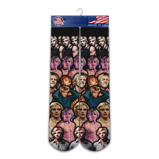 Ross Lynch Socks - Custom Socks - Ross Lynch Fan Socks