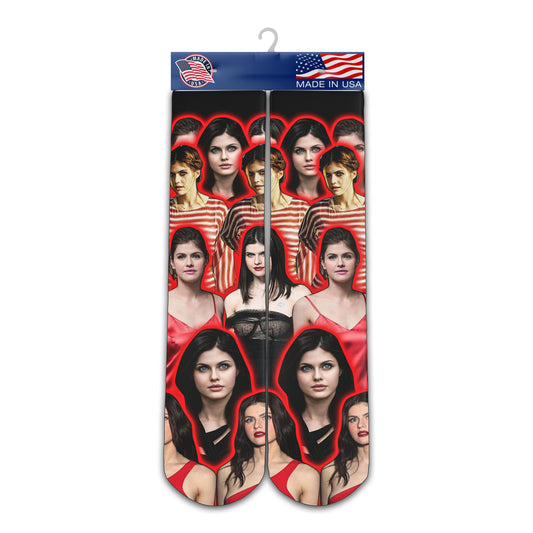 Alexandra Daddario Socks