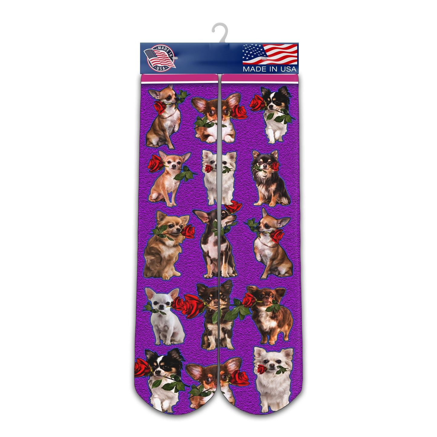 Chihuahua Socks - Custom Socks - Chihuahua Owner Socks