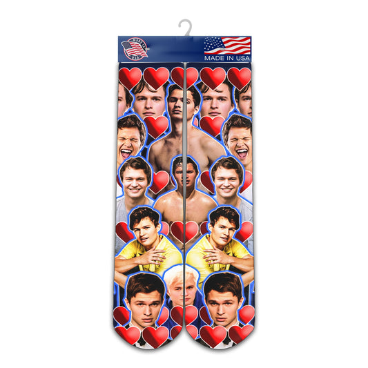 Ansel Elgort Socks