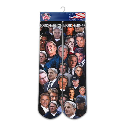 Mark Harmon Socks - Custom Socks
