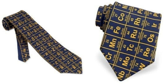 Periodic Table Tie Periodic Table Neck Tie