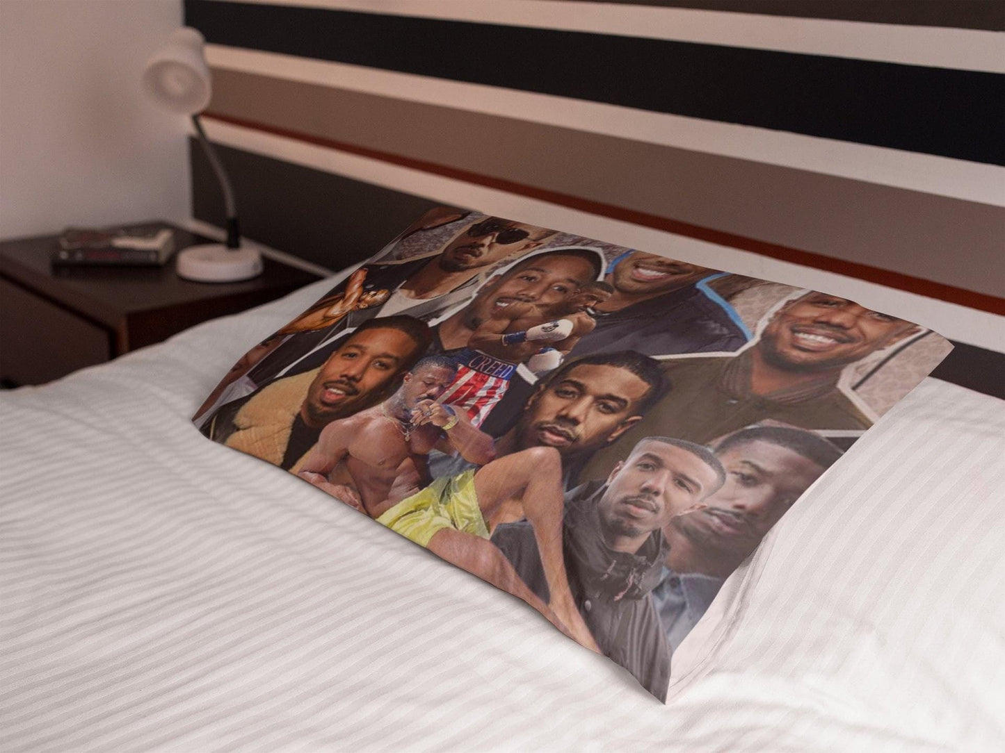 Michael B Jordan Pillowcase Michael B Jordan Bedroom Pillowcase