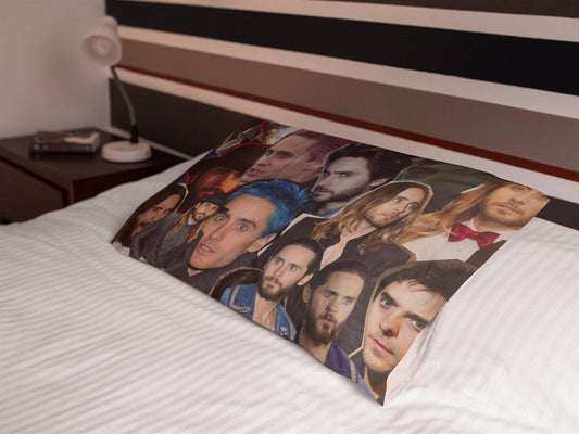 Jared Leto Pillowcase Jared Leto Bedroom Pillowcase