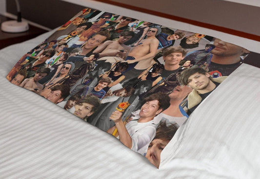 Louis Tomlinson Pillowcase - Louis Tomlinson Bedroom Pillowcase