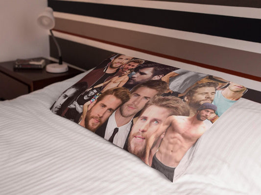 Liam Hemsworth Pillowcase Liam Hemsworth Bedroom Pillowcase