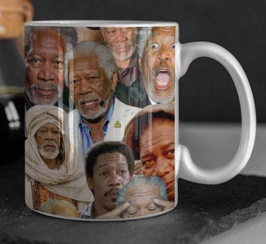 Morgan Freeman Mug - 11oz or 15oz - Morgan Freeman Coffee Cup