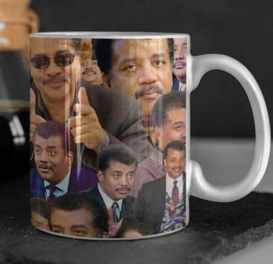 Neil Degrasse Tyson Mug - 11oz or 15oz - Neil Degrasse Tyson Coffee Cup - Ceramic Mug