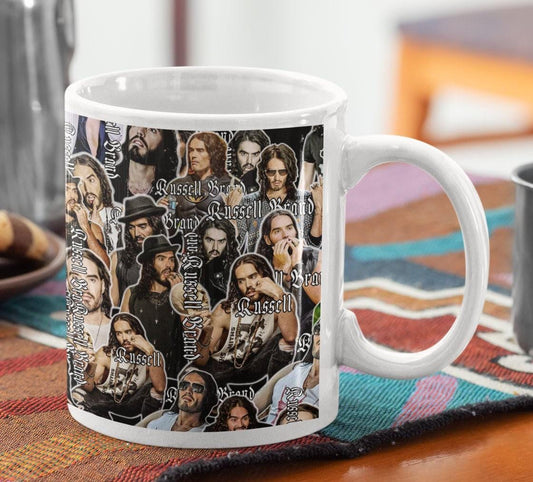 Russel Brand Mug - 11oz or 15oz - Russel Brand Cup - Russel Brand Coffee Cup