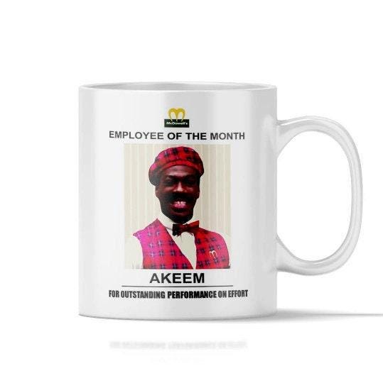 Akeem Mug - 11oz or 15oz - Coming To America Employee of the Month Coffee Cup