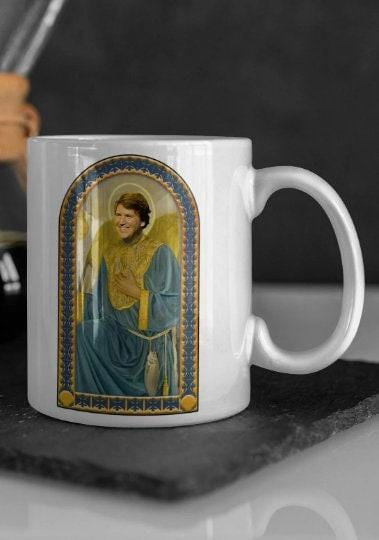 Tucker Carlson Angelic Coffee Mug Tucker Carlson Coffee Cup - 11 oz or 15 oz