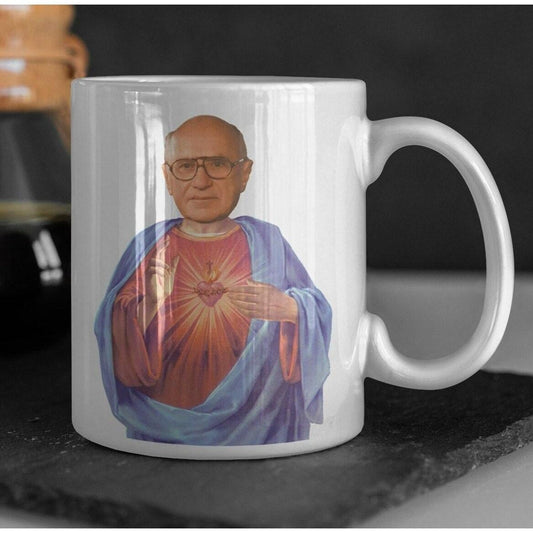 Milton Friedman Mug Saint Milton Friedman Cup