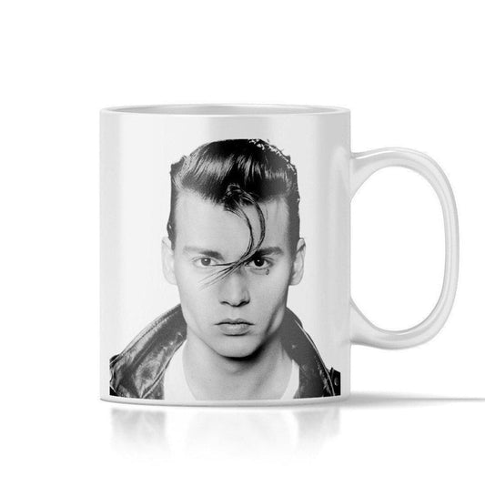 Johnny Depp Mug  Johnny Depp Cry Baby Coffee Cup - 11 oz or 15 oz