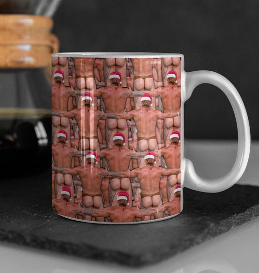 Jason Momoa Mug Jason Momoa Christmas Coffee Cup - Momoa ChrismASS - 11oz or 15oz