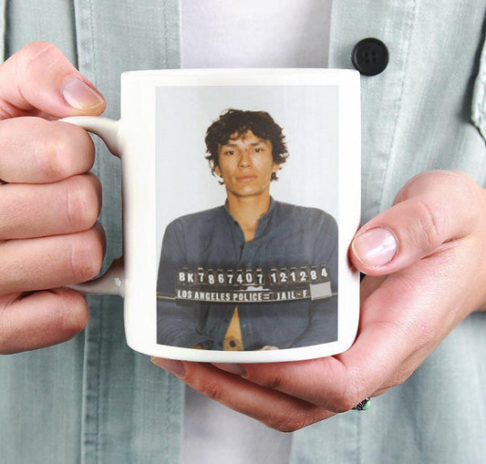 Richard Ramirez Mugshot Mug  Night Stalker Coffee Cup -  11 oz or 15 oz