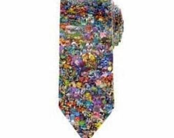 Pokemon Tie Custom Neck Tie